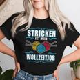 Women's Knitted Is My Woll Zeitjob Knitted T-shirt Frauen Geschenke für Sie