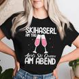 Women's Ski Faserl On The Day Après Ski Queen Apres Ski T-shirt Frauen Geschenke für Sie