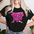 Women's Super Mom Superhero Mom Comic S T-shirt Frauen Geschenke für Sie