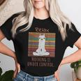 Yoga Outfit Ladies Girls Llama Buddha T-shirt Frauen Geschenke für Sie