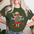 Big Sister Elf Christmas Family Christmas T-shirt Frauen Geschenke für Sie