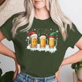 Christmas Outfit Beer Party Outfit Beer Beer Glasses T-shirt Frauen Geschenke für Sie