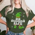 Educator Elf Women's Elf Christmas T-shirt Frauen Geschenke für Sie