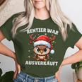 Reindeer Sold Out Christmas Owl T-shirt Frauen Geschenke für Sie