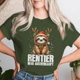 Reindeer War Sold Out Christmas Sloth Christmas Time T-shirt Frauen Geschenke für Sie