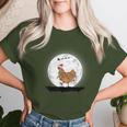 Santa Chicken Christmas Lights Chicken Farmer Christmas T-shirt Frauen Geschenke für Sie