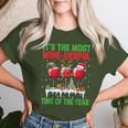 The Most Wine Derful Time Of The Year Christmas Women's T-shirt Frauen Geschenke für Sie