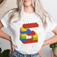 Children's Building Blocks Birthday Boy Girl 6 Years Old Bricks T-shirt Frauen Geschenke für Sie