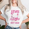 Children's Level 6 Years Girl's Birthday Gamer Girl Gamer 2019 T-shirt Frauen Geschenke für Sie