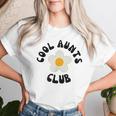 Floral Cool Aunts Club Auntie Again Gray T-shirt Frauen Geschenke für Sie