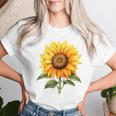 Florist And Sunflower T-shirt Frauen Geschenke für Sie