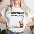 Guest Book 30Th Birthday Man Woman 30Th Birthday Decoration T-shirt Frauen Geschenke für Sie