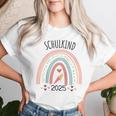 Kinder Schulkind 2025 Schulanfang Mädchen Deko Einschulung 2025 T-shirt Frauen Geschenke für Sie