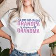 La Mejor Parte De Ser Abuelo Es Dormir Con La Abuela Camiseta de mujer Regalos para ella