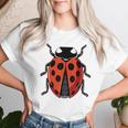 Ladybug Adult Children Ladybird Costume Red T-shirt Frauen Geschenke für Sie