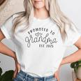 Promoted To Grandma Est 2025 New Grandma Women T-shirt Gifts for Her