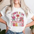 Therapy Team Physical Therapy Ot Valentine Fall Prevention Women T-shirt Gifts for Her