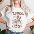 Rodeo Gigi Western Cowboy Family Matching Mother's Day Women T-shirt Gifts for Her