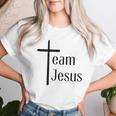 Team Jesus I Jesus Christ Redeemer Christianity T-shirt Frauen Geschenke für Sie