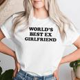 Women's The World's Best Exfrein Der Welt T-shirt Frauen Geschenke für Sie