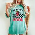 Groovy So Berry Cool Fruit Lover Strawberry Season For Boy Women's Oversized Comfort T-shirt Yam