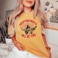 Disappointments All Of You Jesus Spread Hand Humor Christian Women's Oversized Comfort T-shirt Mustard