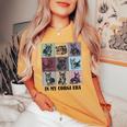 Retro In My Corgi Era Corgi Mom Dog Lover Women's Oversized Comfort T-shirt Mustard