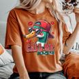 Boys Valentines Call Me Duck Hunting Kid Cute Cool Valentine Women's Oversized Comfort T-shirt Yam