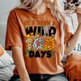 Its Been A Wild 100 Day Of School Animal Boys Girls Students Women's Oversized Comfort T-shirt Yam