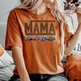 Mama Truck Mom Monster Trucks Are My Jam Truck Lovers Mother Women's Oversized Comfort T-shirt Yam