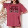 Mama Truck Mom Monster Trucks Are My Jam Truck Lovers Mother Women's Oversized Comfort T-shirt Crimson