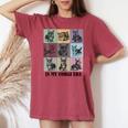 Retro In My Corgi Era Corgi Mom Dog Lover Women's Oversized Comfort T-shirt Crimson