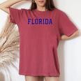 Vintage Florida Florida Retro Orange Women's Oversized Comfort T-shirt Crimson