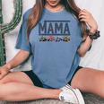 Mama Truck Mom Monster Trucks Are My Jam Truck Lovers Mother Women's Oversized Comfort T-shirt Blue Jean