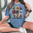 Retro In My Corgi Era Corgi Mom Dog Lover Women's Oversized Comfort T-shirt Blue Jean