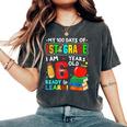 100 Days Of 1St Grade 100 Days Of School For 1St Grade Women's Oversized Comfort T-Shirt Pepper