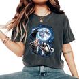 Animal Trio Meme T-Shirt - Women's Oversized Comfort Pepper