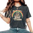Autism Be In Awe Of My 'Tism Meme Autistic Raccoon Women's Oversized Comfort Colors T-Shirt Pepper