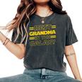 Best Grandma In The Galaxy For Men Women's Oversized Comfort T-Shirt Pepper