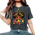 I Am Black History Black Girl Black History Month Junenth Women's Oversized Comfort T-Shirt Pepper