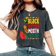 Black History For Black Queen Afro Queen Women's Oversized Comfort T-Shirt Pepper