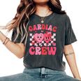 Cute Cardiac Crew Valentine's Day Nurse Cardiology Echo Tech Women's Oversized Comfort T-Shirt Pepper
