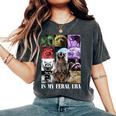 Feral Raccoon Meme Women's Oversized T-Shirt - Comfort Colors Pepper