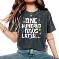 100 Days Of School Matching Studen And Teacher Women's Oversized Comfort T-Shirt Pepper