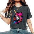 Guitarra Eléctrica Para Hombres Es Y Niños Camiseta extragrande cómoda para mujer Pepper