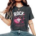 Guitarra Eléctrica Para Niñas Y Es Camiseta extragrande cómoda para mujer Pepper