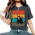 Guitarra Música Arte Retrointage Instrumento Hombre Camiseta extragrande cómoda para mujer Pepper