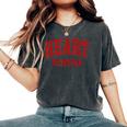 Heart Breaker Happy Valentine's Day Retro Women Women's Oversized Comfort T-Shirt Pepper