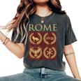 La Historia De Roma La Antigua Roma Camiseta extragrande cómoda para mujer Pepper