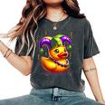 Mardi Gras Rubber Duck New Orlean Carnival Festival Women's Oversized Comfort T-Shirt Pepper